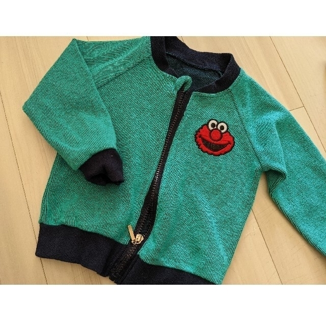 SESAME STREET(セサミストリート)のエルモ　上着　90 キッズ/ベビー/マタニティのキッズ服男の子用(90cm~)(ジャケット/上着)の商品写真