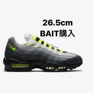 ナイキ(NIKE)のNIKE AIR MAX 95 OG "NEON YELLOW" 2020(スニーカー)