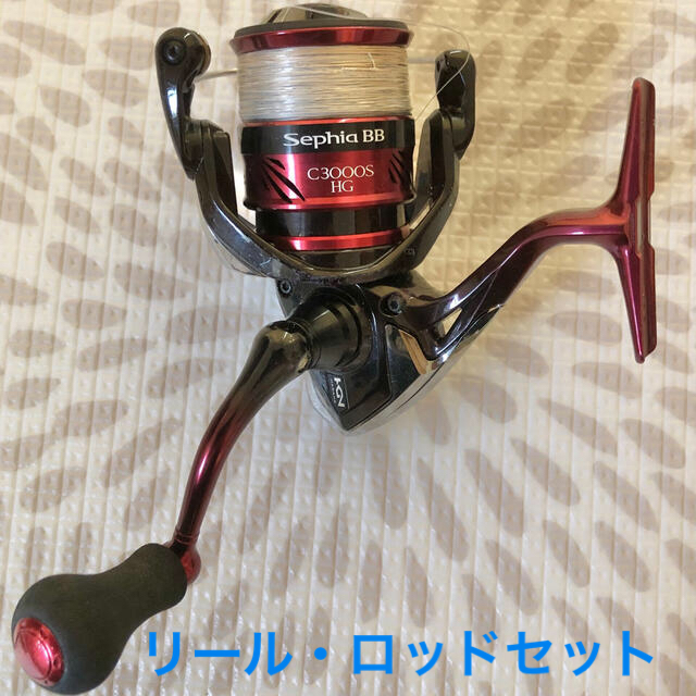 Shimano Shimano Sephiabb リール Daiwa ロッドセットの通販 By Momo S Shop シマノならラクマ