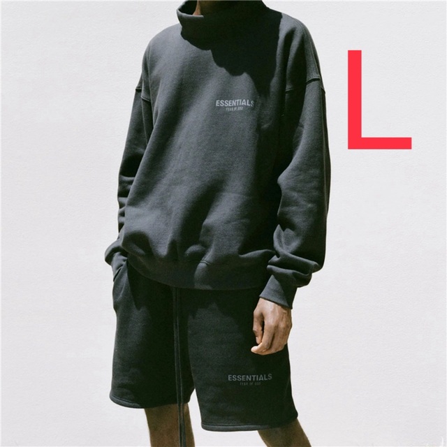 FEAR OF GOD(フィアオブゴッド)のネイビー   限定カラー      essentials メンズのトップス(Tシャツ/カットソー(七分/長袖))の商品写真