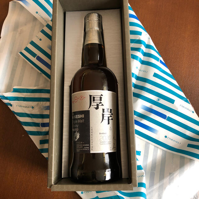 食品/飲料/酒厚岸ウイスキー かんろ 寒露 700ml 55% 新品 未開栓 シングルモルト