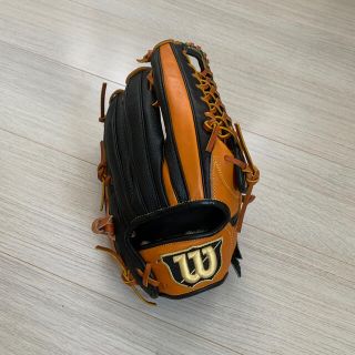 ウィルソンスタッフ(Wilson Staff)のwilson  DUAL  外野手用グローブ　型付けのみ(グローブ)