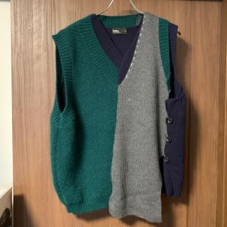 カラー(kolor)のkolor 20aw ニットベスト(ニット/セーター)