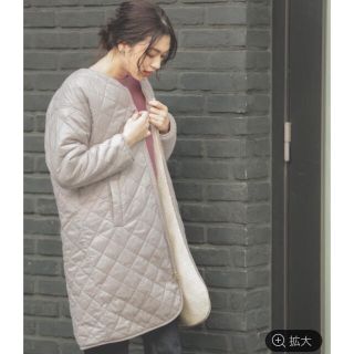 GLOBAL WORK - グローバルワーク 今期 リバーシブルキルトボアコート