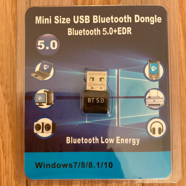 mini size USB Bluetooth 5.0 インテリア/住まい/日用品のオフィス家具(オフィス/パソコンデスク)の商品写真