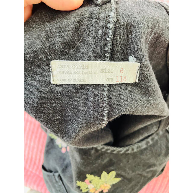 ZARA KIDS(ザラキッズ)のザラ  キッズ　デニム　ワンピース キッズ/ベビー/マタニティのキッズ服女の子用(90cm~)(ワンピース)の商品写真