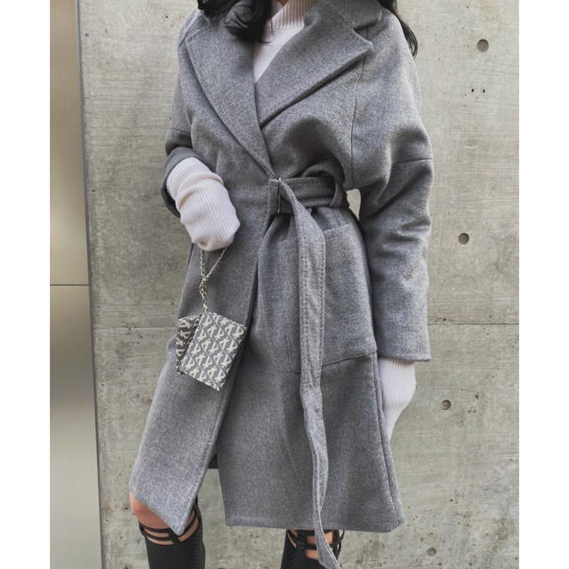 JUEMI TIELOCKEN Coat ジュエミ　グレー