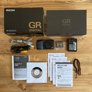 リコー(RICOH)のRICOH GR DIGITAL Ⅱ 付属品完備(コンパクトデジタルカメラ)