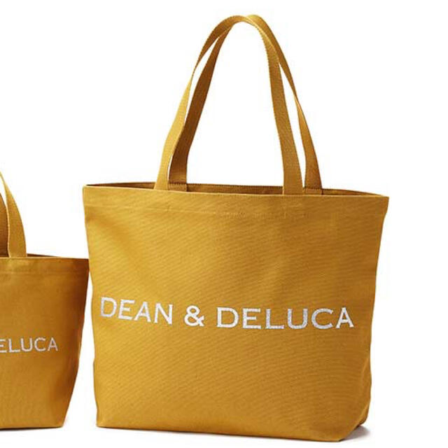 DEAN & DELUCA(ディーンアンドデルーカ)のDEAN&DELUCA チャリティー トートバッグ イエロー L レディースのバッグ(トートバッグ)の商品写真