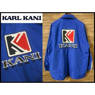 90s.カールカナイ ナイロンジャケット KARL KANI