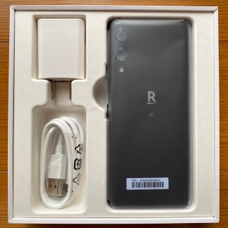 ラクテン(Rakuten)のRakuten Hand ブラック 新品未使用 クリアケース付(スマートフォン本体)