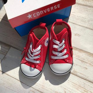 コンバース(CONVERSE)の【ほぼ未使用】コンバース⭐︎ベビーシューズ12.5cm(スニーカー)