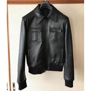 リチウムオム(LITHIUM HOMME)のリチウムオム　A2レザージャケット　中古品　サイズ48(レザージャケット)