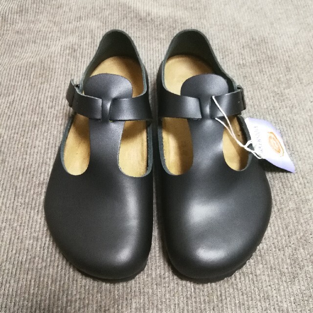 新品 未使用 birkenstock Paris パリ レザー ブラック 38 | フリマアプリ ラクマ