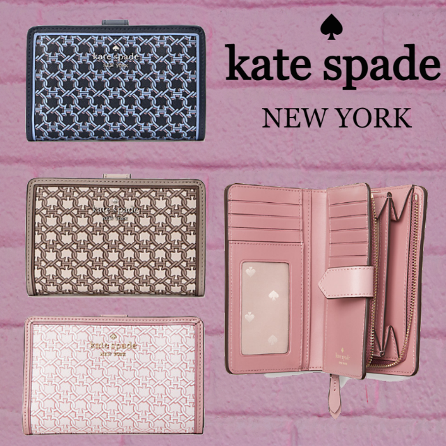 ★SALE☆【kate spade】スペード リンク ミディアム ミニ財布