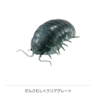 バンダイ(BANDAI)のガチャガチャ ガシャポン ダンゴムシ 06 だんごむし 06 クリアグレー(その他)