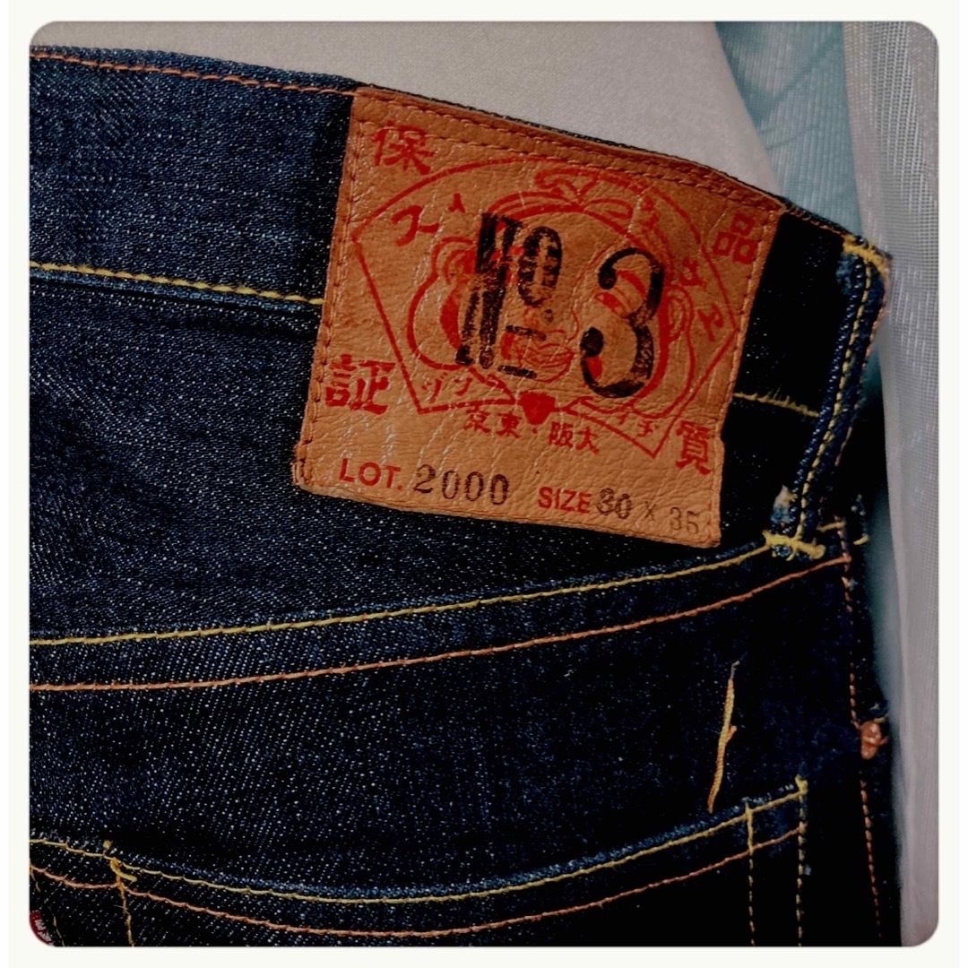 ꒰EVISU GENES꒱ビッグカモメ ペイント ストレートジーンズ No.3 ꒰EVISU GENES꒱ビッグカモメ ペイント ストレートジーンズ No.3