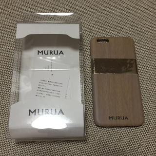 ムルーア(MURUA)のiPhone6/6s case ウッド(iPhoneケース)