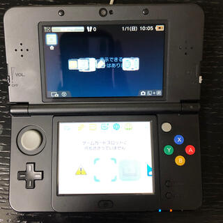 ニンテンドー3DS(ニンテンドー3DS)のNintendo 3DS NEW ニンテンドー 本体 ブラック(携帯用ゲーム機本体)
