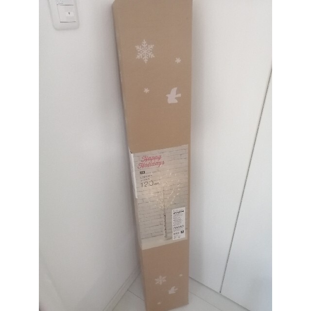 ニトリ(ニトリ)のLED ツリー　シラカバ　120cm ハンドメイドのインテリア/家具(インテリア雑貨)の商品写真
