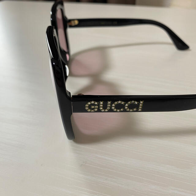 Gucci(グッチ)のGUCCI カラーサングラス　ピンク レディースのファッション小物(サングラス/メガネ)の商品写真
