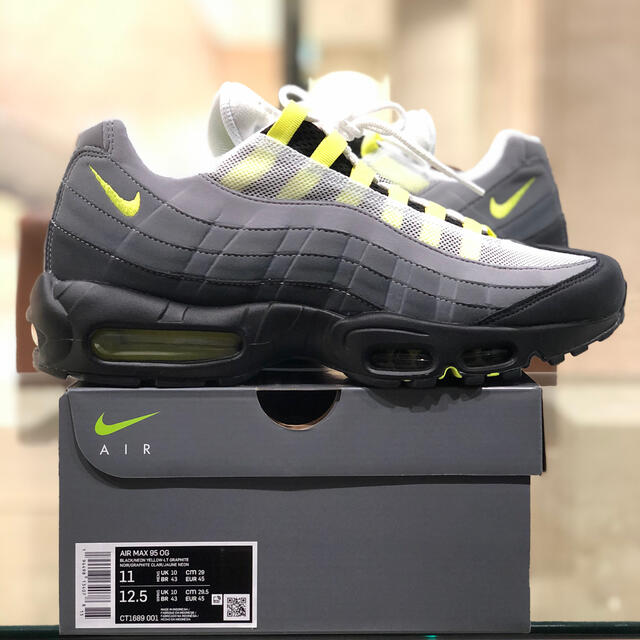 NIKEサイズ29 NIKE AIR MAX 95 OG NEON イエローグラデ 2020年