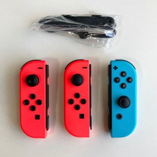 ニンテンドースイッチ(Nintendo Switch)のSwitch ジョイコン ジャンク品 3本セット(家庭用ゲーム機本体)