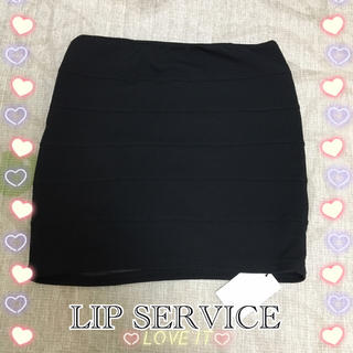 リップサービス(LIP SERVICE)のLIP SERVICE ミニスカート新品(ミニスカート)