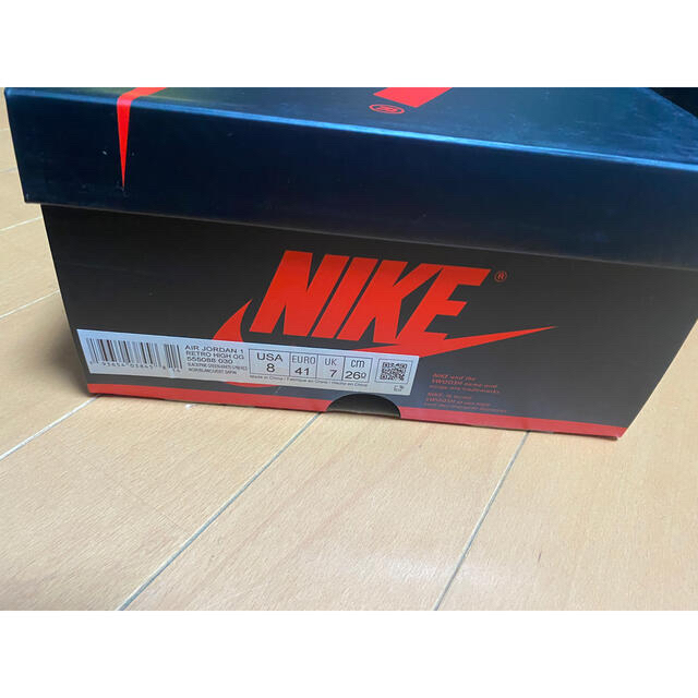 NIKE(ナイキ)のair jordan1 retro high og blackpinegreen メンズの靴/シューズ(スニーカー)の商品写真