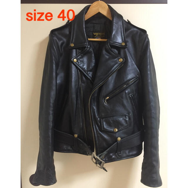 バンソン VANSON ライダースジャケットサイズ40 バンソン VANSON ライダースジャケットサイズ40