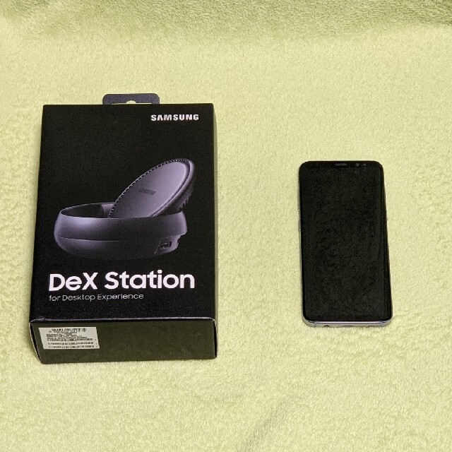 Galaxy S8 SCV36 SIMロックフリー Dex Station付き