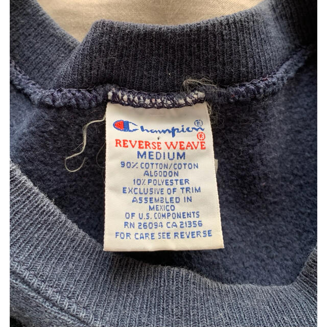 Champion(チャンピオン)の90s Champion Reverse Weave 目無し　スウェット メンズのトップス(スウェット)の商品写真