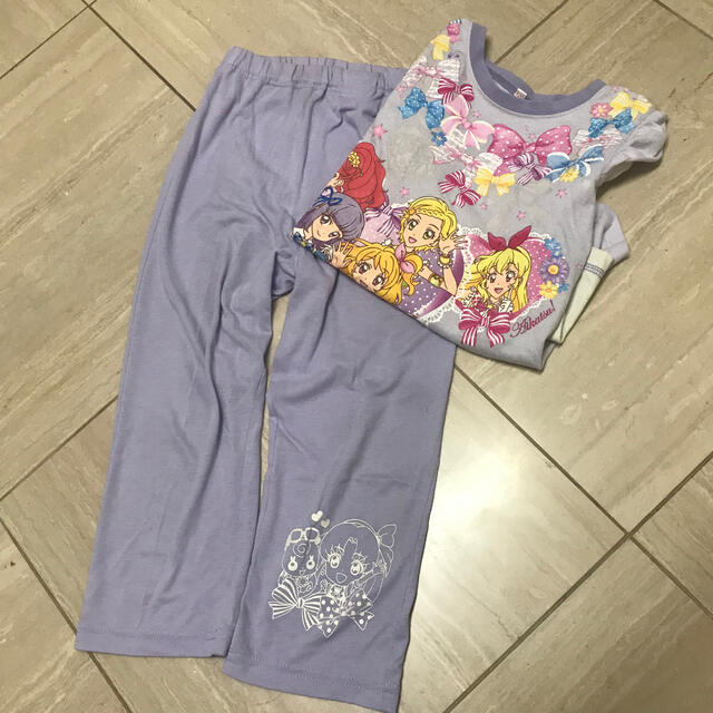 アイカツ!(アイカツ)の光パジャマ　　アイカツ キッズ/ベビー/マタニティのキッズ服女の子用(90cm~)(パジャマ)の商品写真