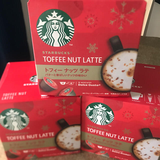 Starbucks Coffee スターバックス トフィーナッツラテ ネスカフェ ドルチェグスト 専用カプセル の通販 By Kou S Shop スターバックスコーヒーならラクマ