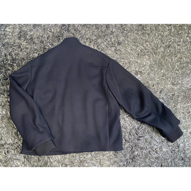 URU WOOL STADIUM JACKET ダークネイビー　スタジャン