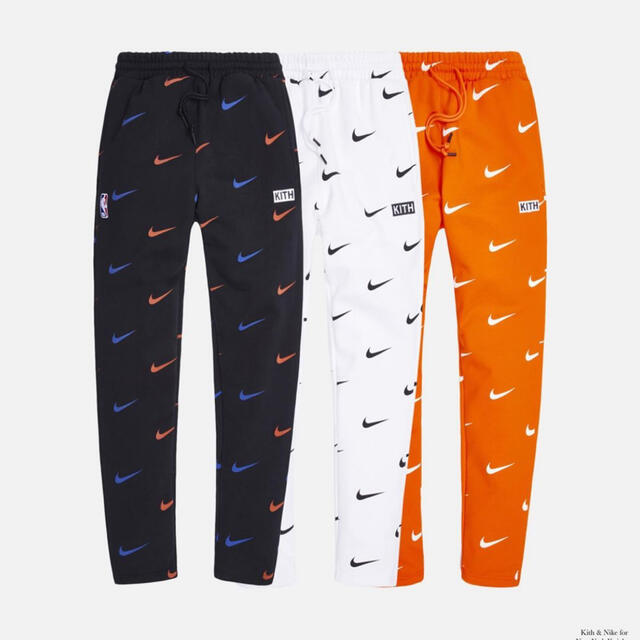 Supreme - 【KITH】KITH×NIKE sweat pants White