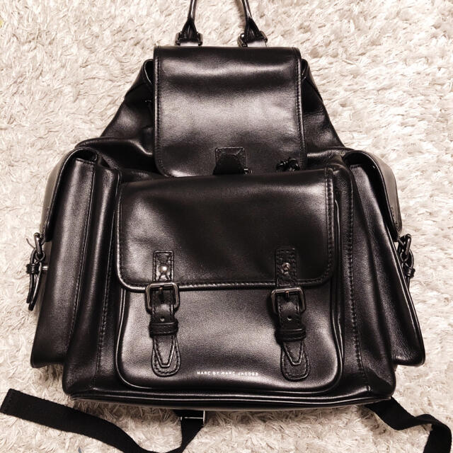 MARC BY MARC JACOBS 　レザー　リュック　定価8万円　絶版