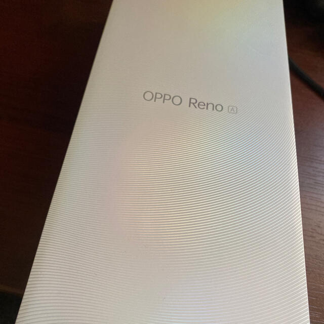 OPPO(オッポ)のoppo reno a  6GB/128GB　ガラスフィルム2枚付き！ スマホ/家電/カメラのスマートフォン/携帯電話(スマートフォン本体)の商品写真