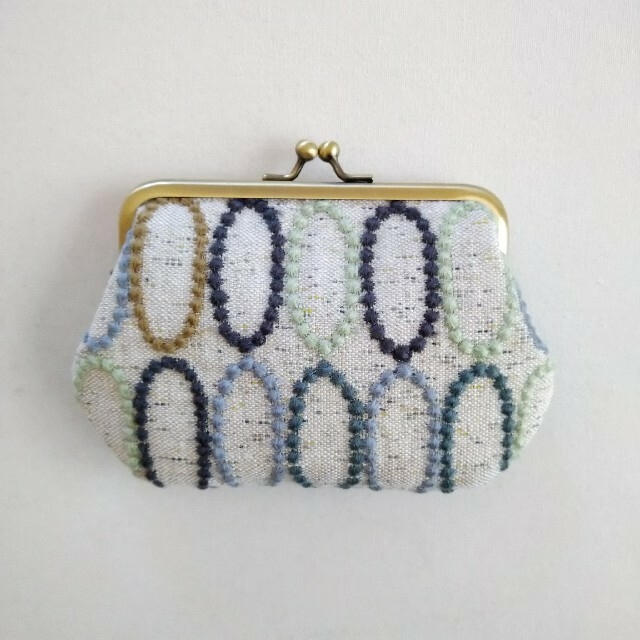 ミナペルホネン ハンドメイド がま口 財布 ポーチ 小銭入れ コインケー
