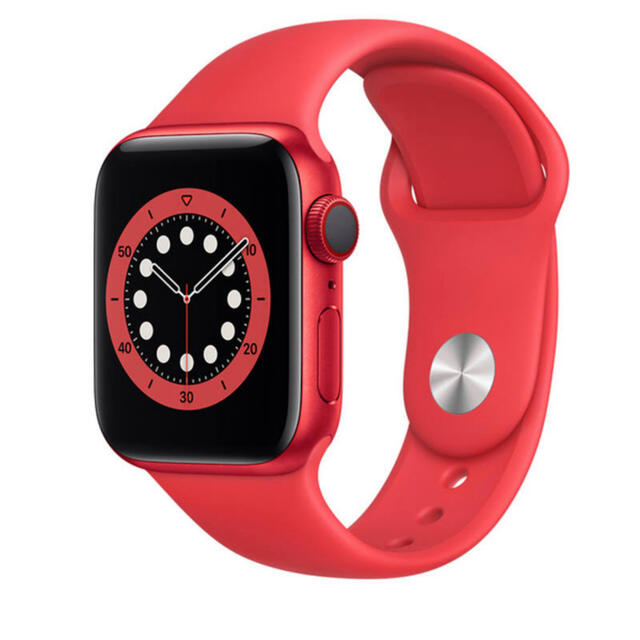 腕時計(デジタル)Apple Watch Series 6 40mm GPS + LTE RED