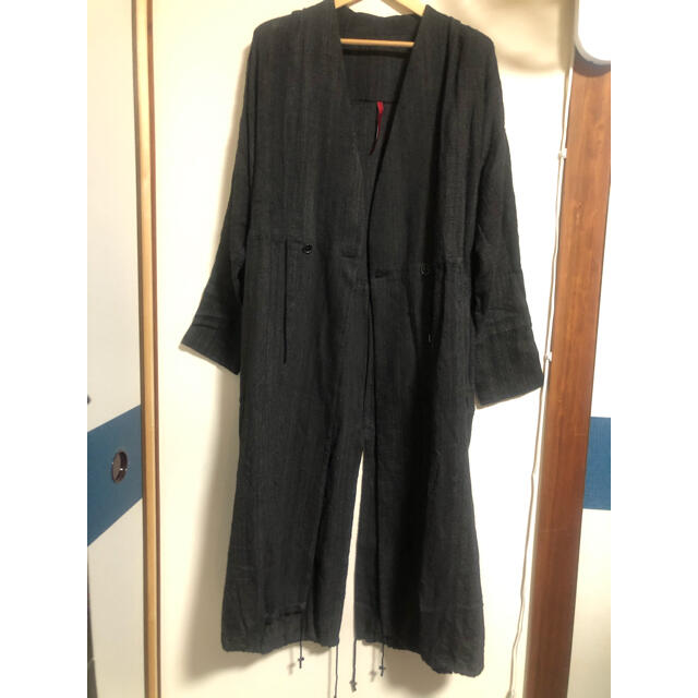 yantor ヤントル　17ss Kadhi Silk long Coat