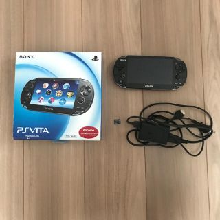 プレイステーションヴィータ(PlayStation Vita)のSONY PlayStation VITA 本体  PCH-1100 AB01 (携帯用ゲーム機本体)