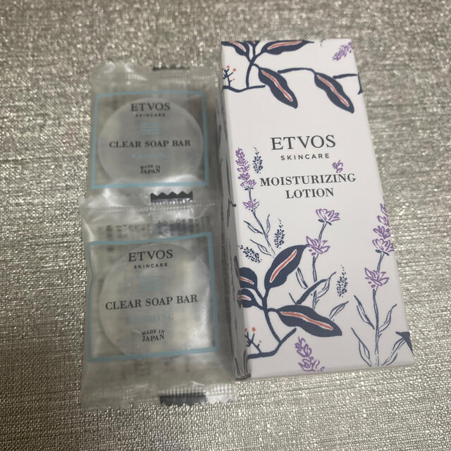 ETVOS(エトヴォス)のETVOS モイスチャライジングローション　50ml クリアソープ5g×2 コスメ/美容のスキンケア/基礎化粧品(化粧水/ローション)の商品写真