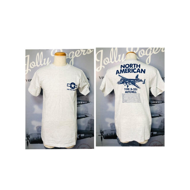 THE REAL McCOY'S(ザリアルマッコイズ)の⭐️新品　旧リアルマッコイズの戦闘機Tシャツ2枚組⭐️ メンズのトップス(Tシャツ/カットソー(半袖/袖なし))の商品写真