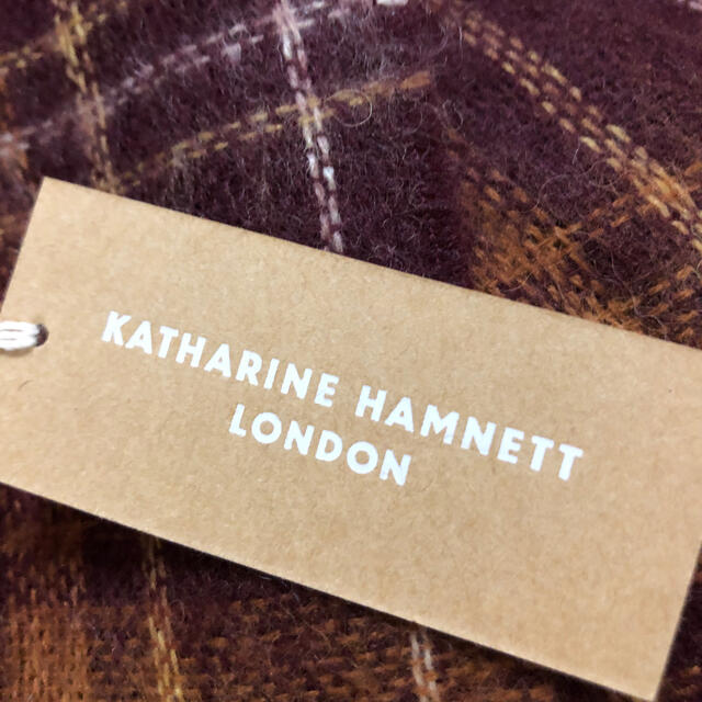 KATHARINE HAMNETT(キャサリンハムネット)のキャサリンハムネットロンドン　マフラーアルパカ混 メンズのファッション小物(マフラー)の商品写真