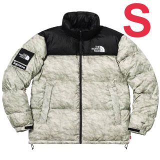 シュプリーム(Supreme)のまん様 Supreme North Face PaperPrint Nuptse(ダウンジャケット)