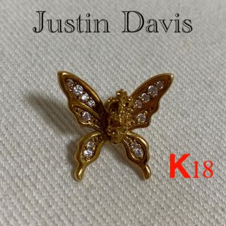 ジャスティンデイビス(Justin Davis)のジャスティンデイビス　特注品　K18 Justin Davis スカル(ピアス)