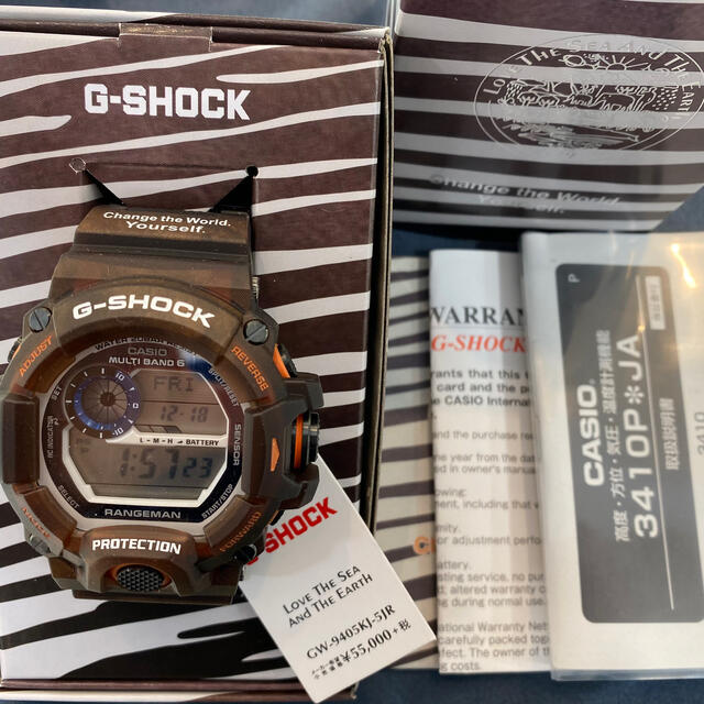 G-SHOCK - 【新品・未使用】GW-9405KJ-5JR RANGEMAN トリプルセンサー ...