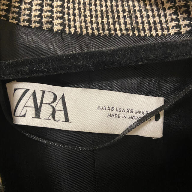 ZARA(ザラ)のZARA コート 千鳥柄 新品 レディースのジャケット/アウター(ピーコート)の商品写真