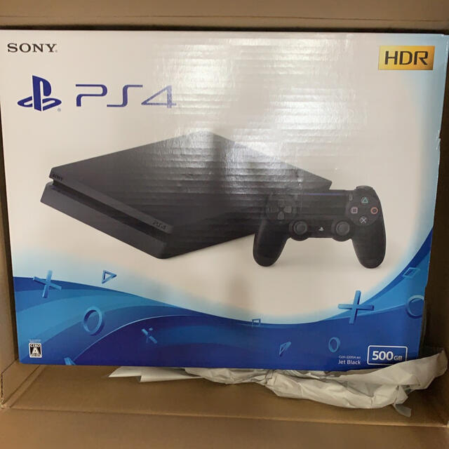 新品 ps4 ジェットブラック 本体 500gb